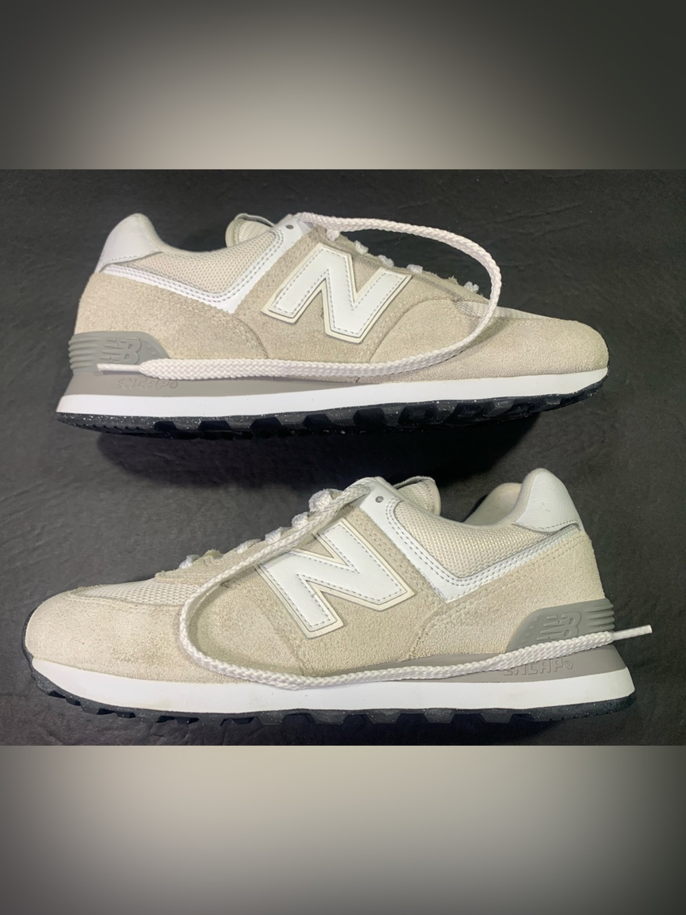 New Balance 574 Women’s Grey Sneakers Shoe Size-9.5